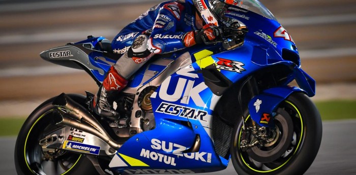 Rins pegó primero en los test de Qatar