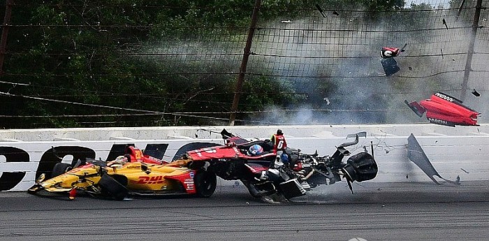 Las consecuencias físicas del accidente en Pocono