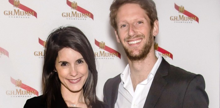 Emocionante carta de la esposa de Romain Grosjean: «Gracias por tu coraje»