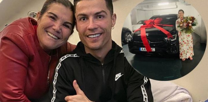 CR7 y un regalo muy especial para su Madre