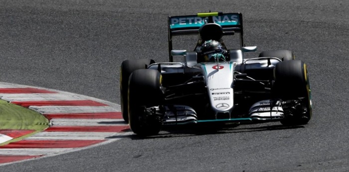 Rosberg a paso firme en Barcelona