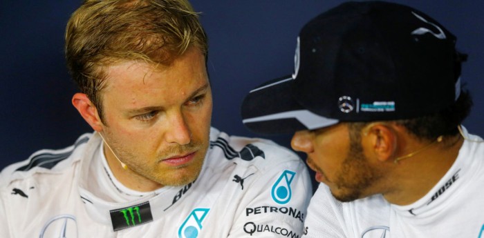 Rosberg giró sobre un Fórmula E
