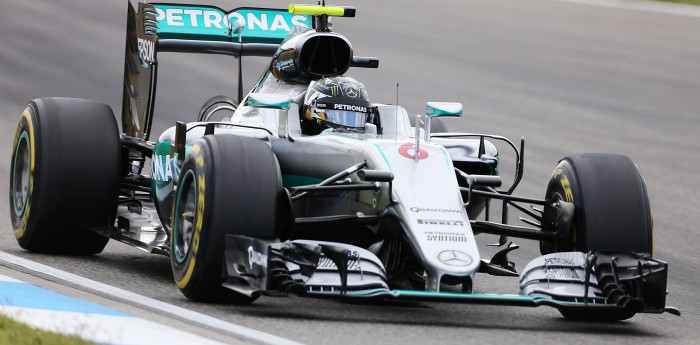 Rosberg dominó el segundo