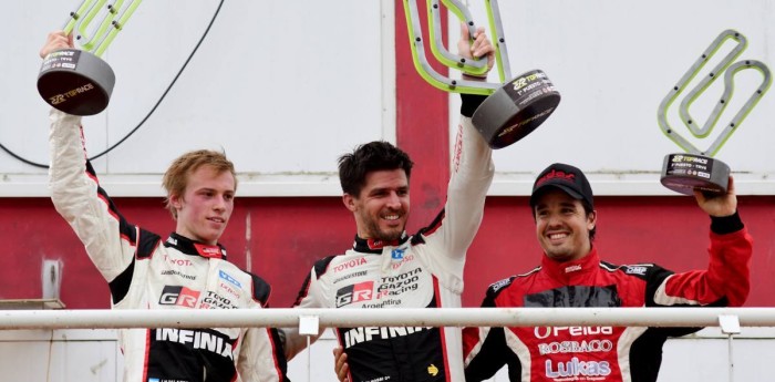 Matías Rossi al frente en el campeonato; Hernán Palazzo, escolta