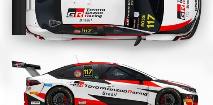 Así lucirá el Toyota de Matías Rossi en Stock Car de Brasil