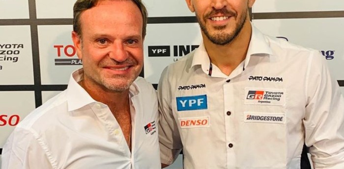 Barrichello y Rossi llegarán hoy a la Argentina