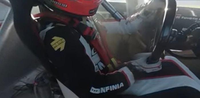 Cámara a bordo 360° con Rossi en El Villicum