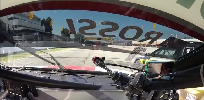 Rossi y la pelea para llevar su Toyota sin dirección hidráulica