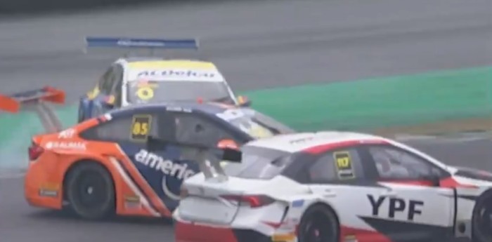 El duro golpe que sufrió Rossi en la primera serie