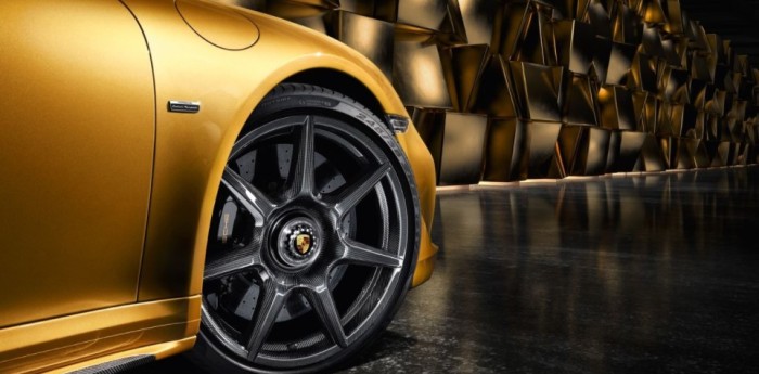 Porsche creó llantas íntegramente de carbono