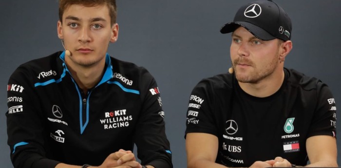 Williams piensa en un trueque Russell-Bottas