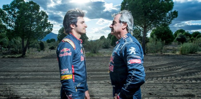 Espectacular duelo entre padre e hijo: Sainz vs Sainz