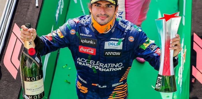 Sainz: "Sin la bandera roja hubiera sido otra la historia"