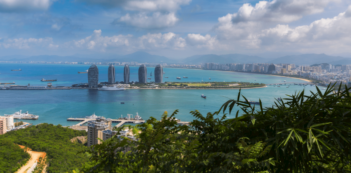 Mar, Sol y Playa para la Fórmula E en Sanya, China