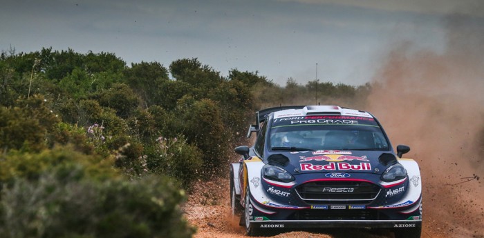 Ogier comienza arriba en Cerdeña