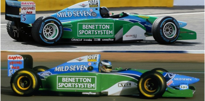 Mick Schumacher sobre el Benetton de su padre
