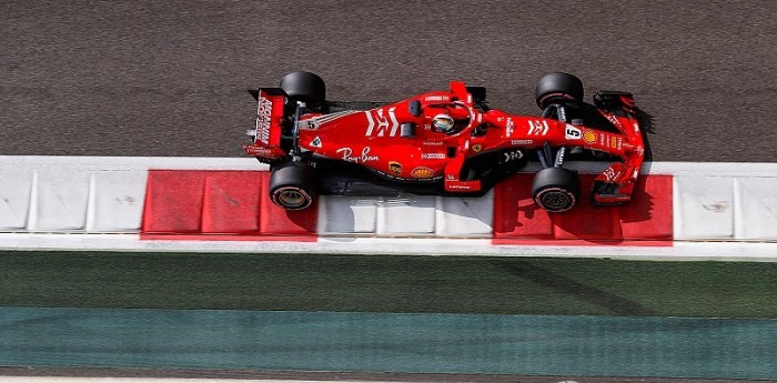 Vettel terminó arriba en los test de Abu Dhabi 