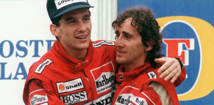 Senna y Prost:  ¿enemigos o amigos?