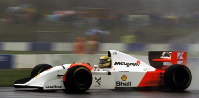 La legendaria vuelta de Ayrton Senna en Donington