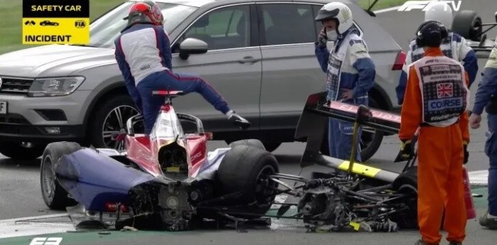 Escalofriante accidente en Silverstone