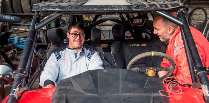 Lucas Barrón: el primer competidor con síndrome de Down del Dakar