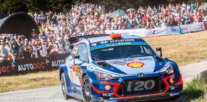 Se luce Sordo, pincha Ogier, gana Tanak en Alemania