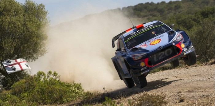 Sordo arriba en el Shakedown de Cerdeña.