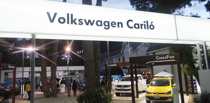 Carburando playa: Stand Volkswagen