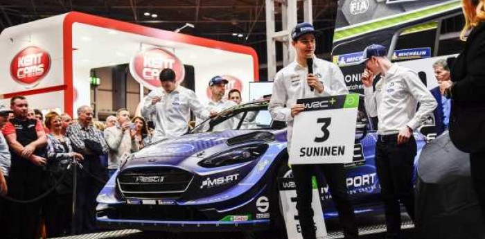 Suninen cumplió con creces en su debut con un WRC