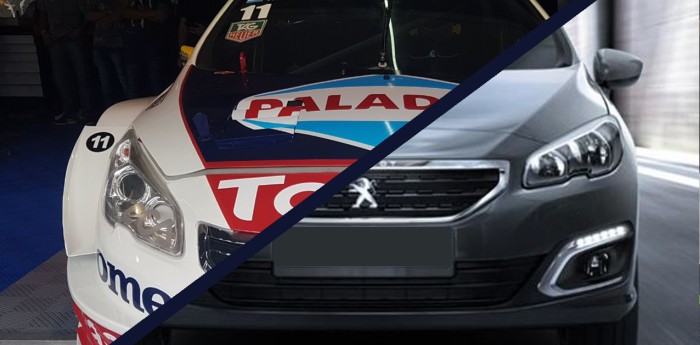 Diferencias entre el Peugeot 408 de carrera y el de calle