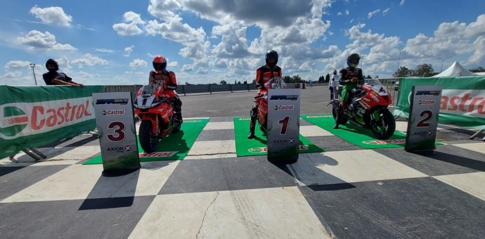 Marco Solorza, poleman para el Superbike 1000 en San Nicolás