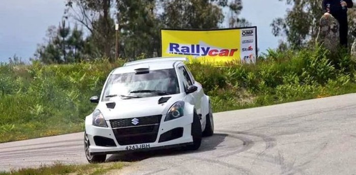 Probaron el primer Maxi Rally construído en España