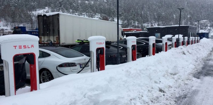 Noruega alcanzó el récord de ventas de autos eléctricos