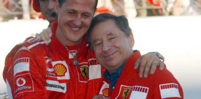 Schumacher miró el GP de Brasil con Jean Todt