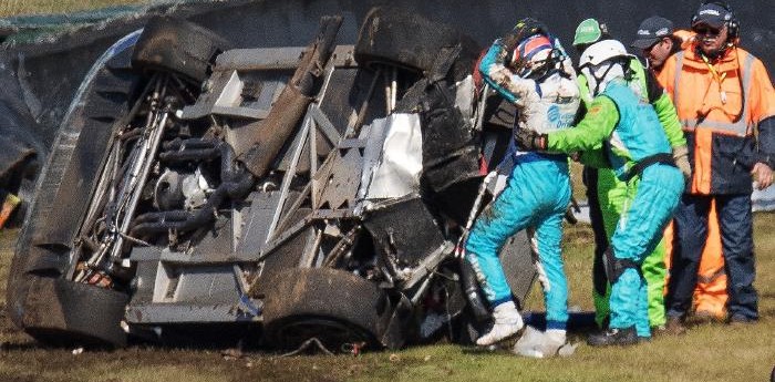 Tremendo accidente en Supercars