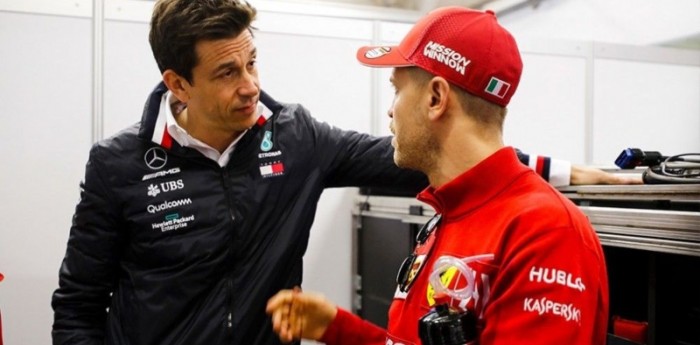 Hasta Toto Wolff habla de Ferrari