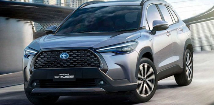 Presentaron en Asia el nuevo Toyota Corolla Cross