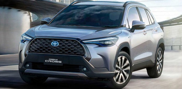 Toyota presentó el nuevo SUV Corolla Cross