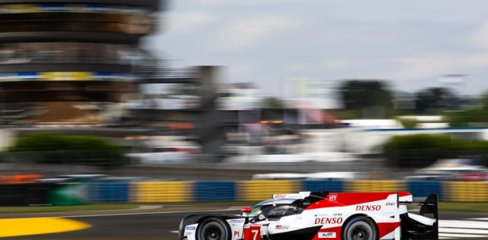 El Toyota de López lideró el primer entrenamiento en Le Mans