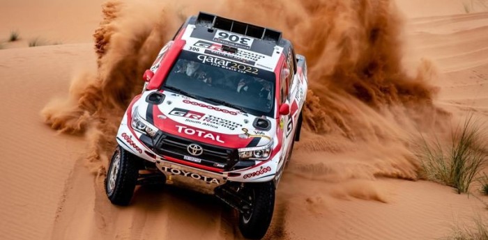 Al Attiyah ganó con Toyota en Marruecos, con miras al Dakar