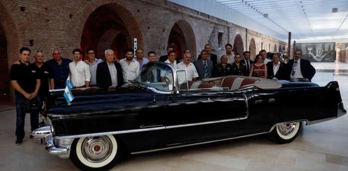 Restauraron el Cadillac de Perón y ya está en exhibición