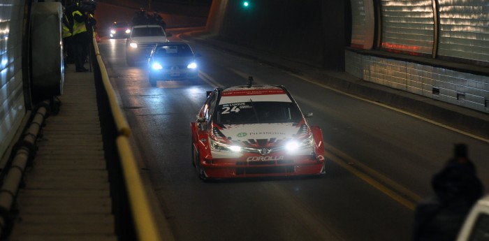 Súper TC2000 en el túnel subfluvial