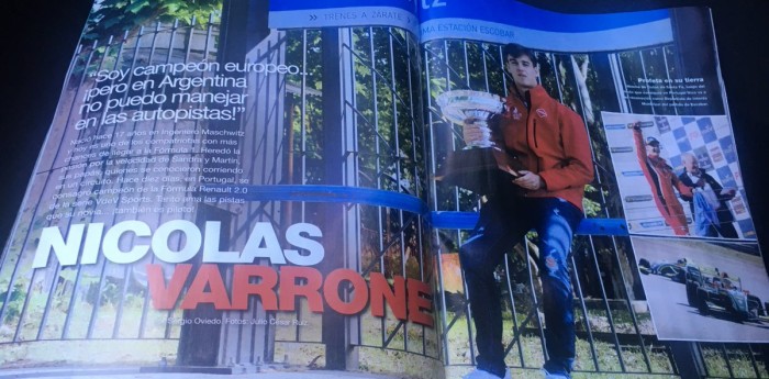 Nico Varrone: de la Fórmula a la revista GENTE