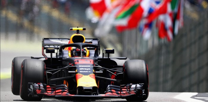 Verstappen dominó el primer ensayo en Brasil