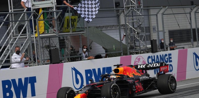 El festejo de Verstappen que generó polémica ¿repetirá el fin de semana?