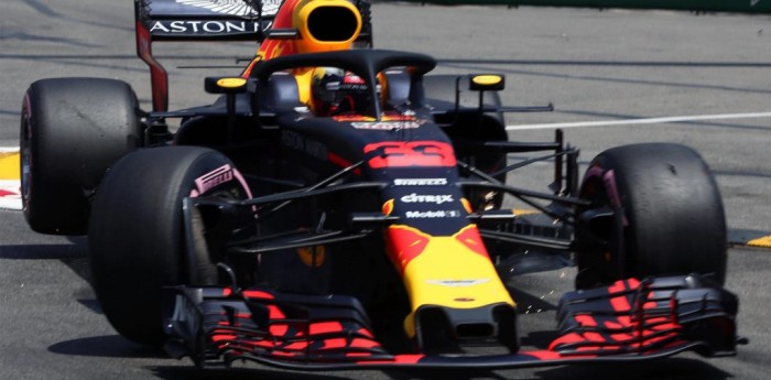 El golpe que no dejó clasificar a Verstappen