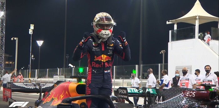 Verstappen cortó la racha de poles de Mercedes en Abu Dhabi