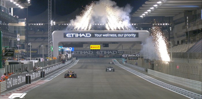 Verstappen despidió el año con victoria en Abu Dhabi