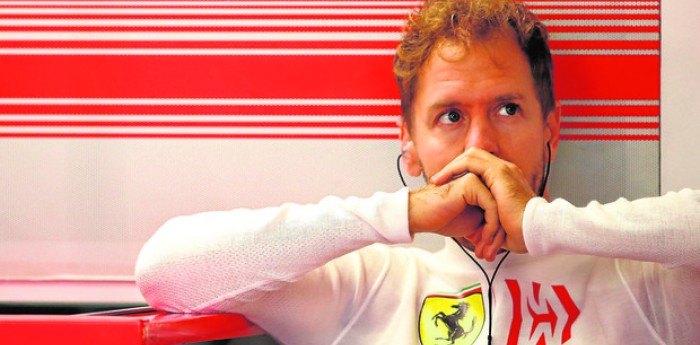 Vettel dijo que la Ferrari era inestable