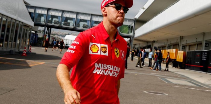 Sebastian Vettel fue desobediente